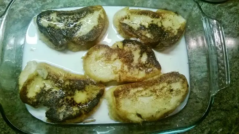 Torrijas de leche de mi abuela: foto del paso a paso