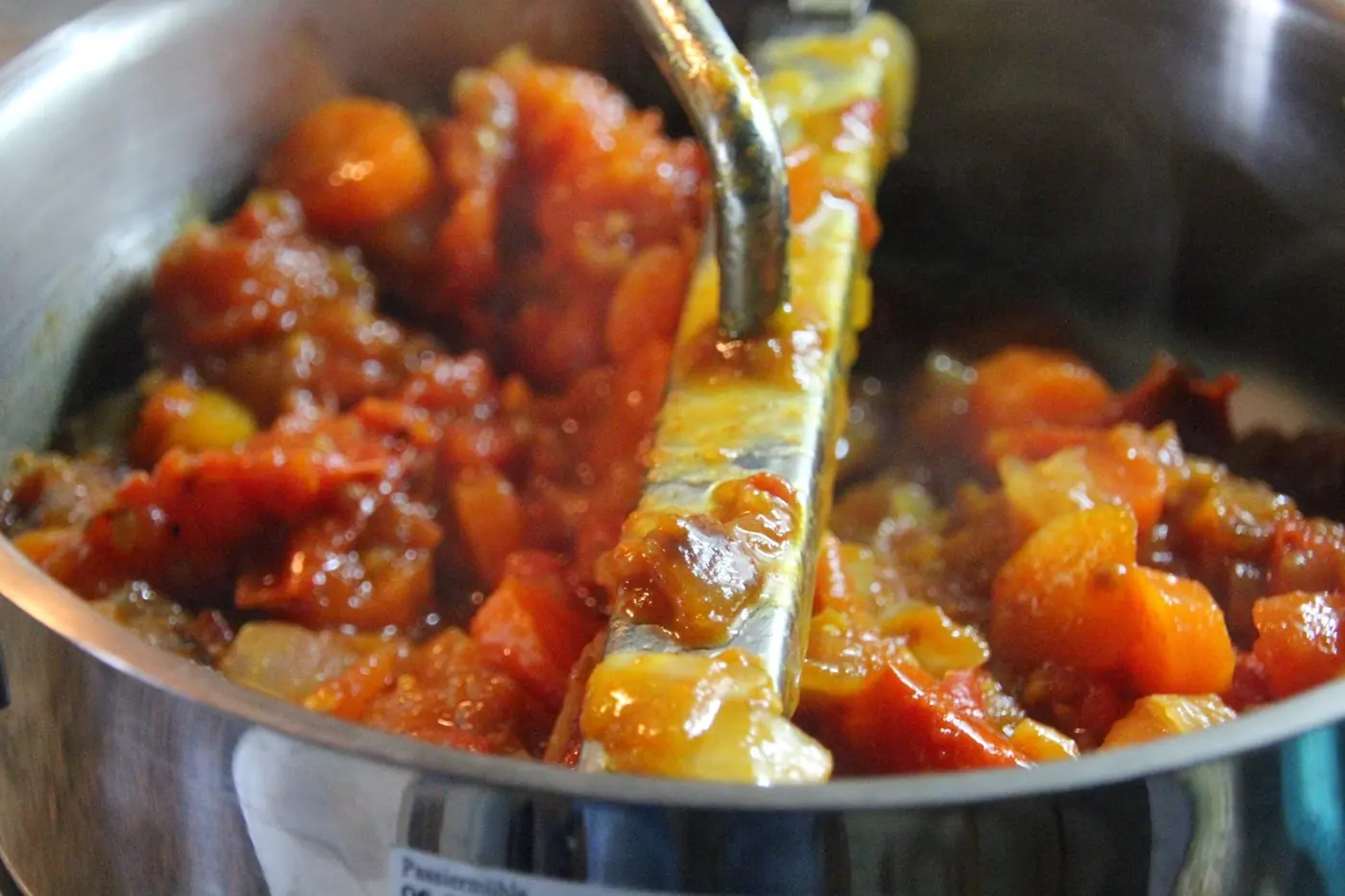 Salsa para paella o rape: foto del paso a paso
