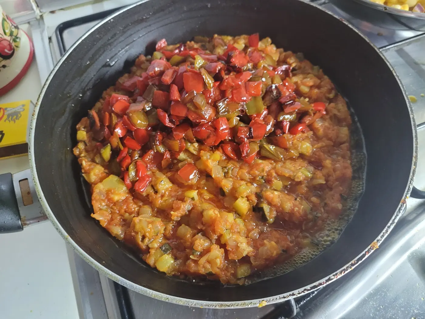 Pisto manchego: foto del paso a paso