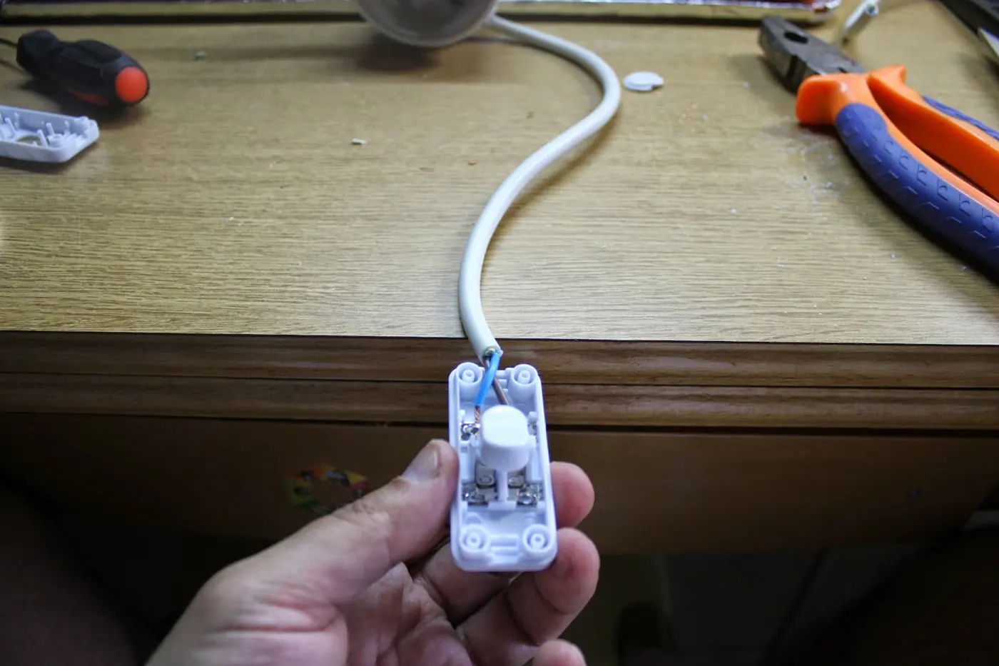 Caja de iluminación: foto del paso a paso