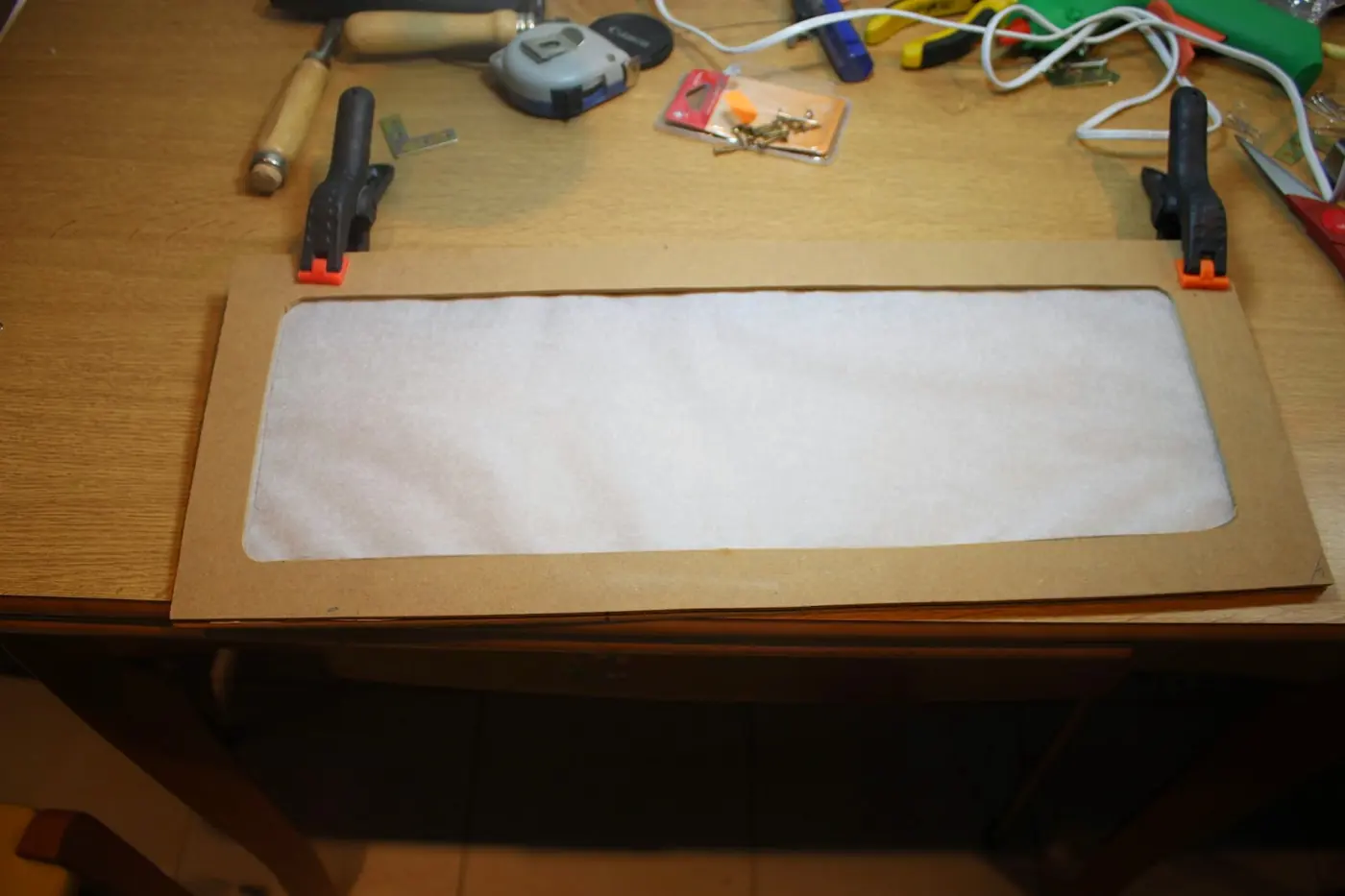 Caja de iluminación: foto del paso a paso