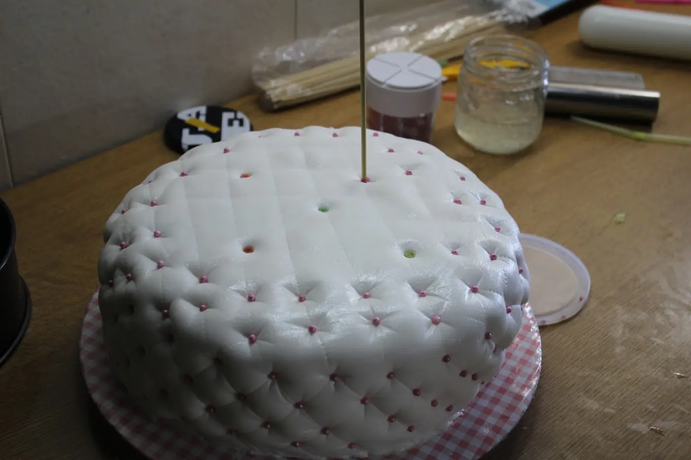 Tarta de cumpleaños: foto del paso a paso