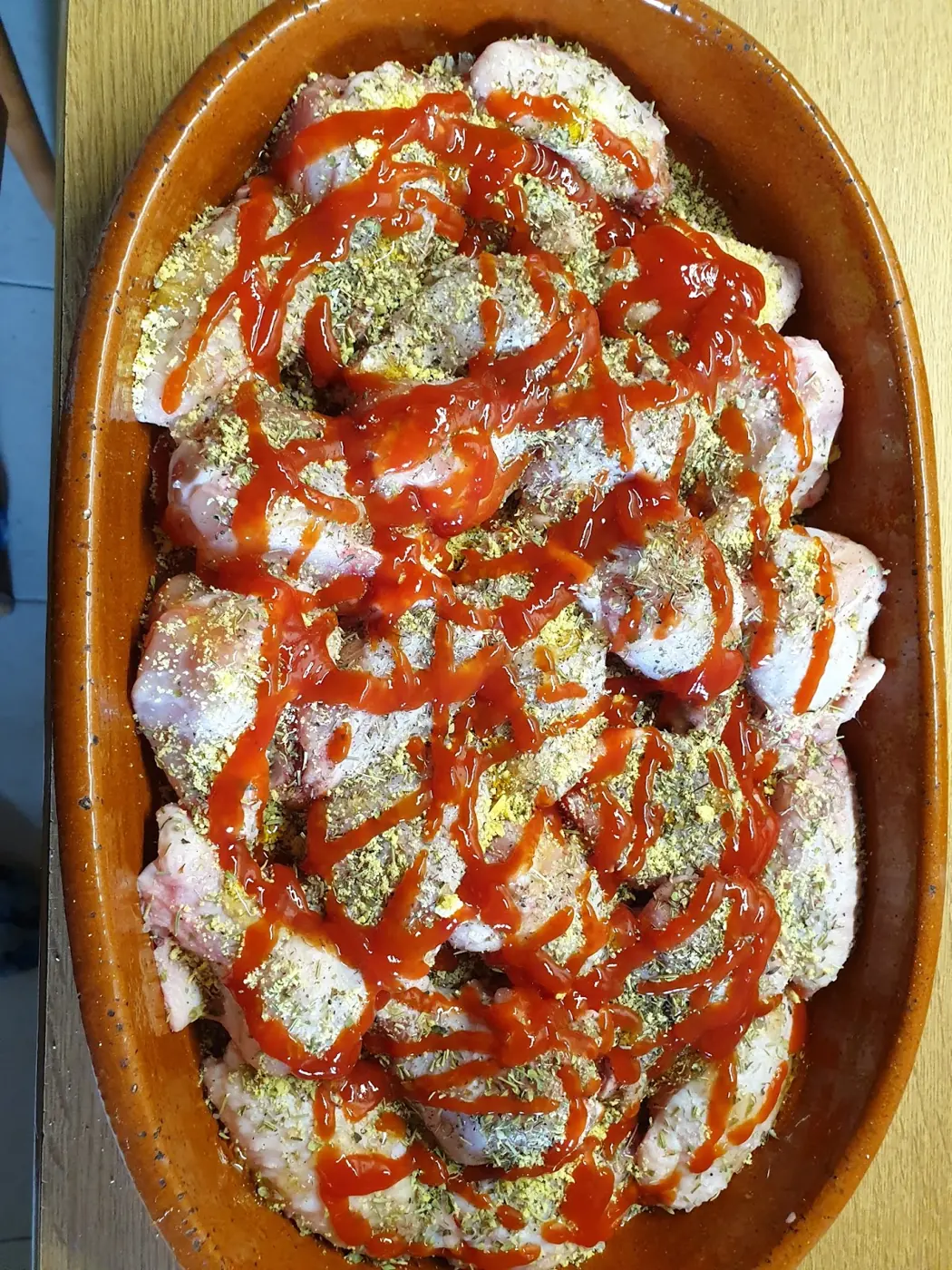 Alitas de pollo: foto del paso a paso