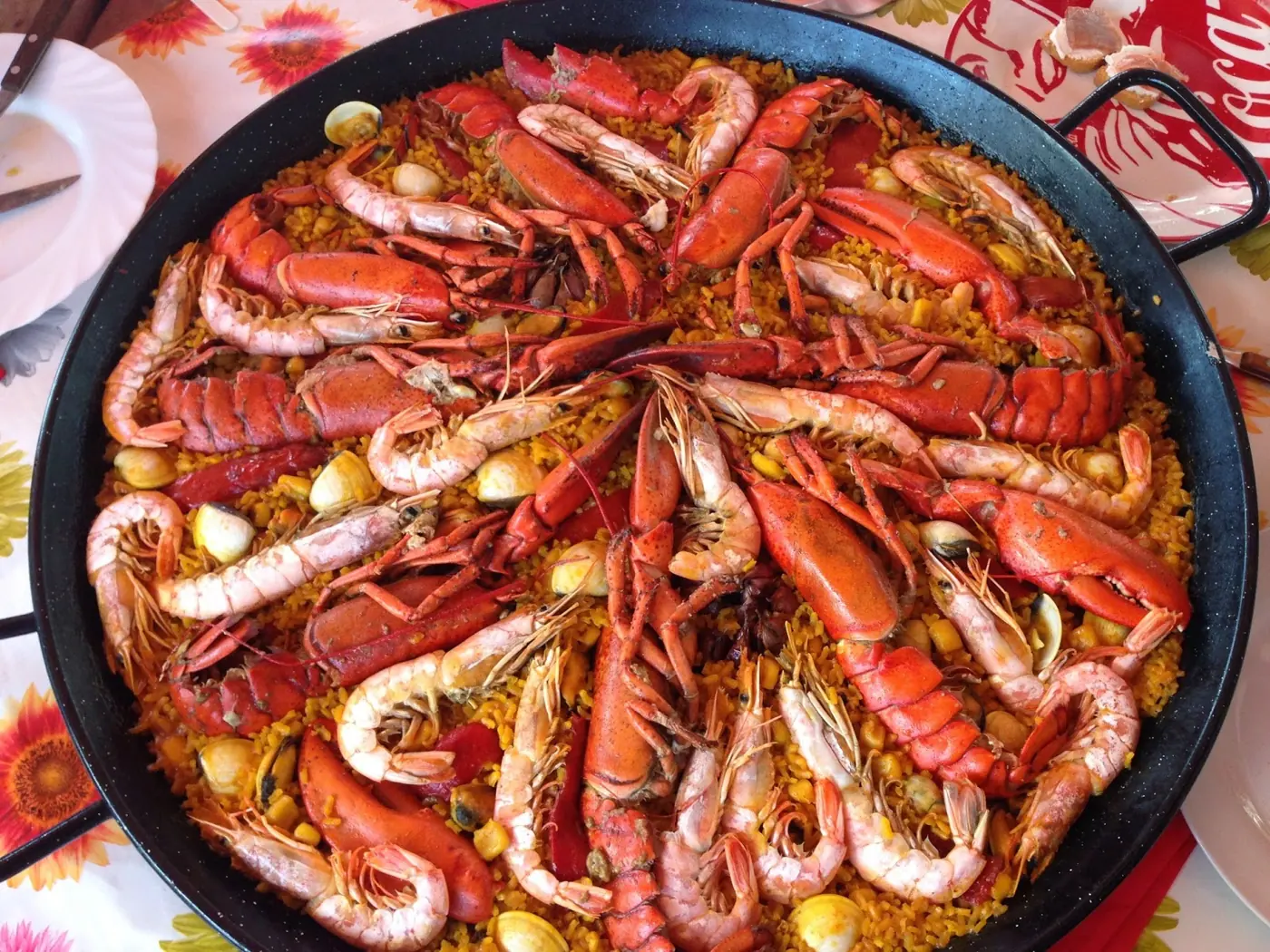 Arroz con bogavante: foto del paso a paso