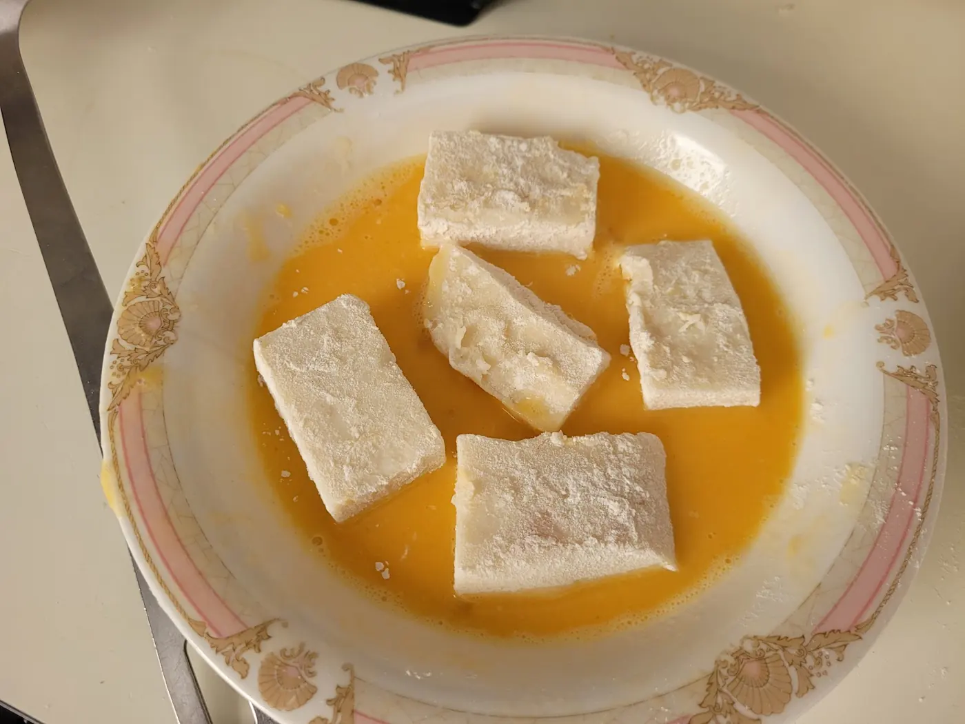 Leche frita: foto del paso a paso