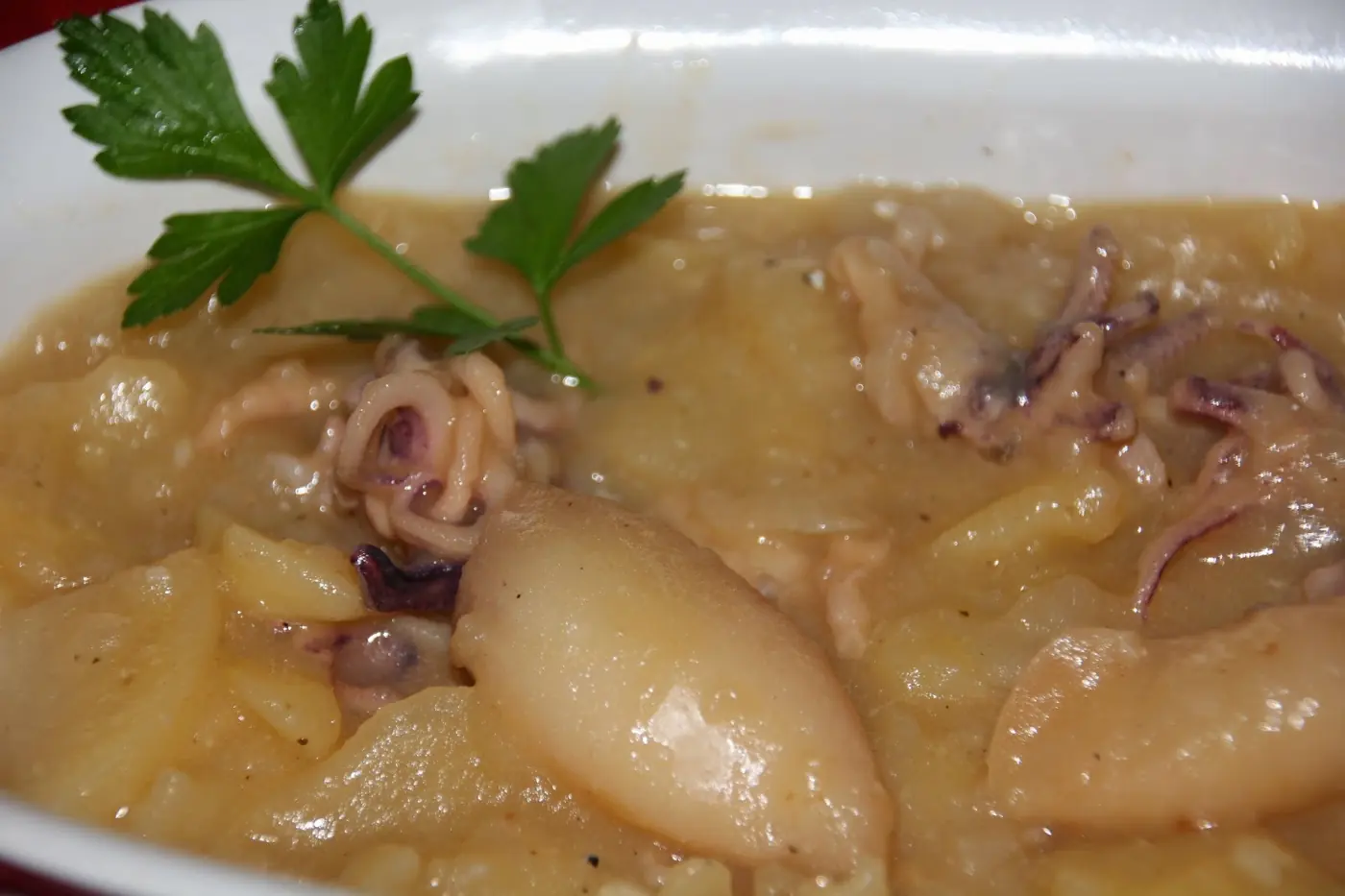 Sepia encebollada: foto del paso a paso