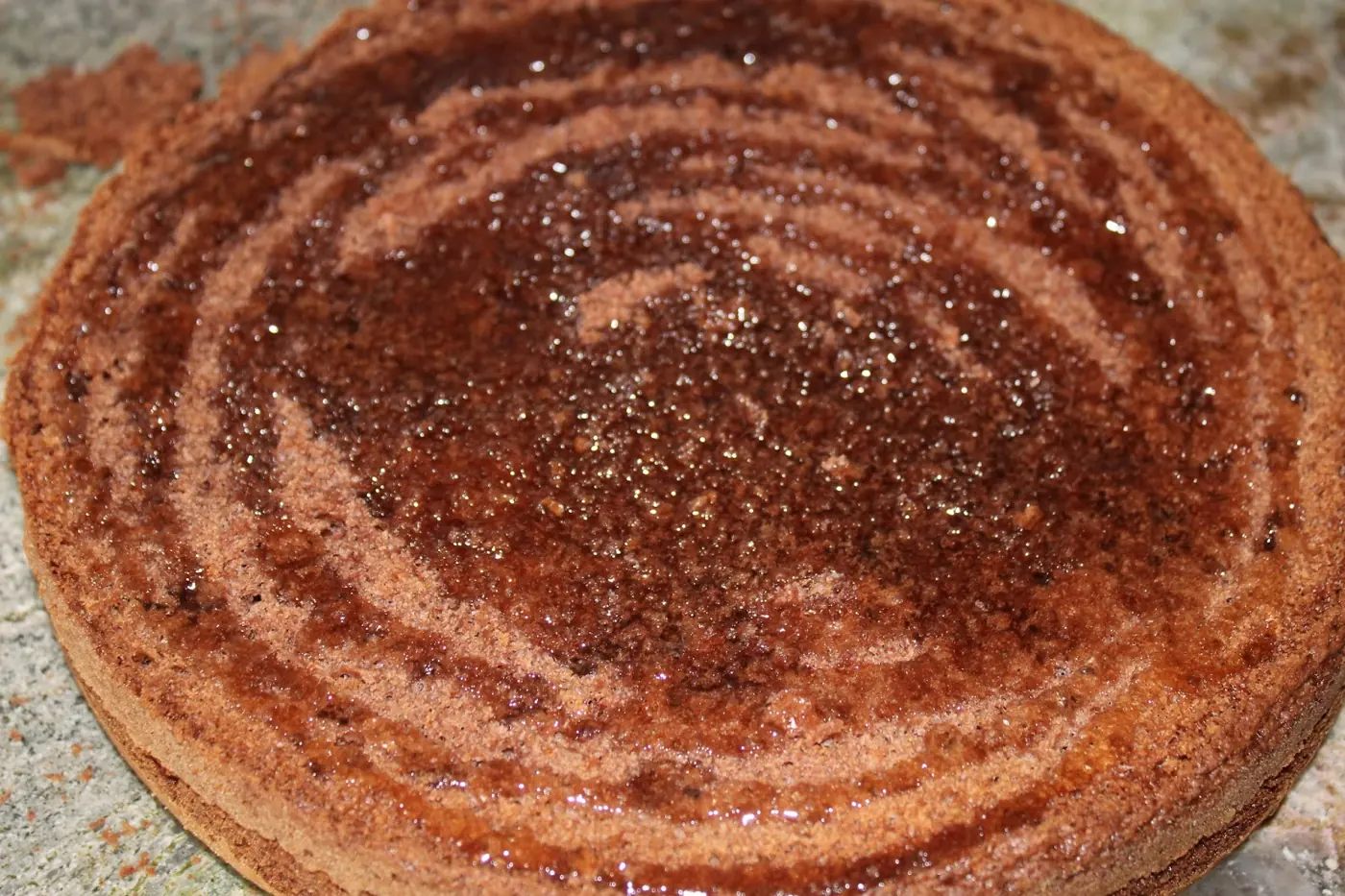Tarta de cumpleaños: foto del paso a paso