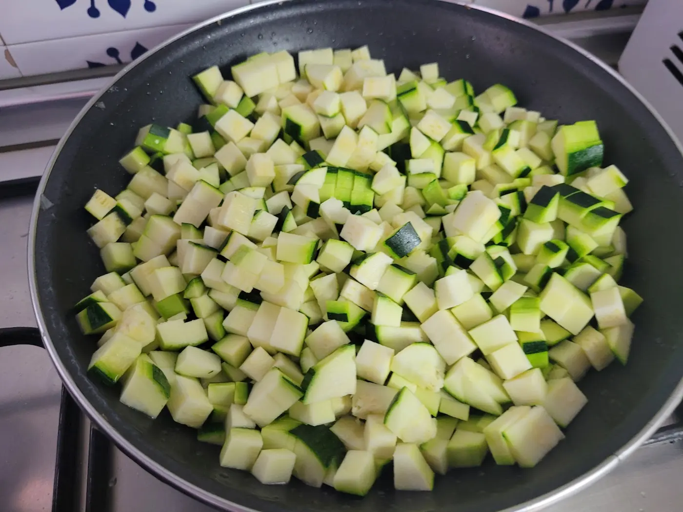 Pisto manchego: foto del paso a paso