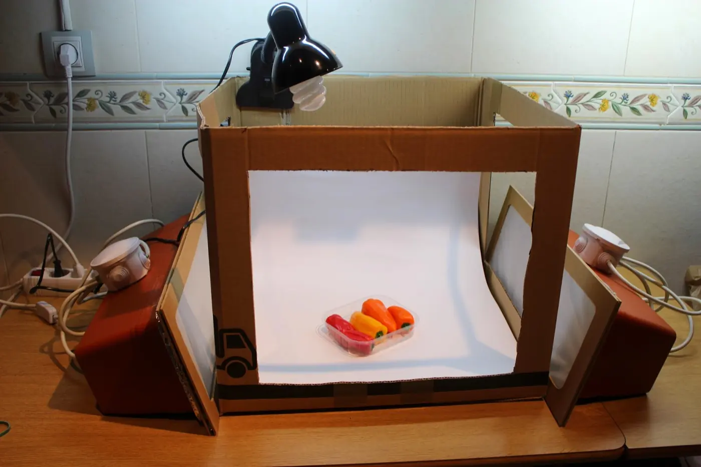 Caja de iluminación: foto del paso a paso