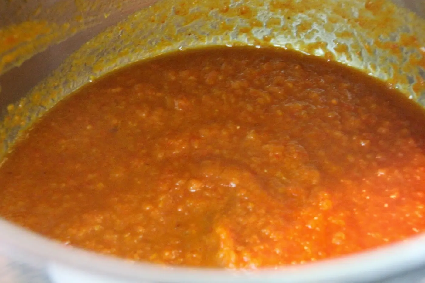 Salsa para paella o rape: foto del paso a paso