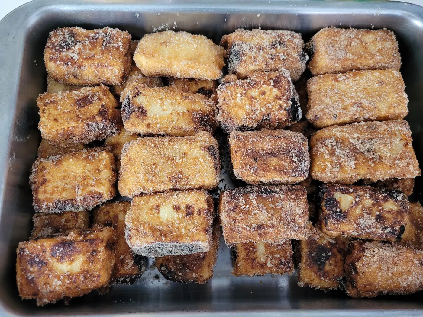 Leche frita: foto del paso a paso