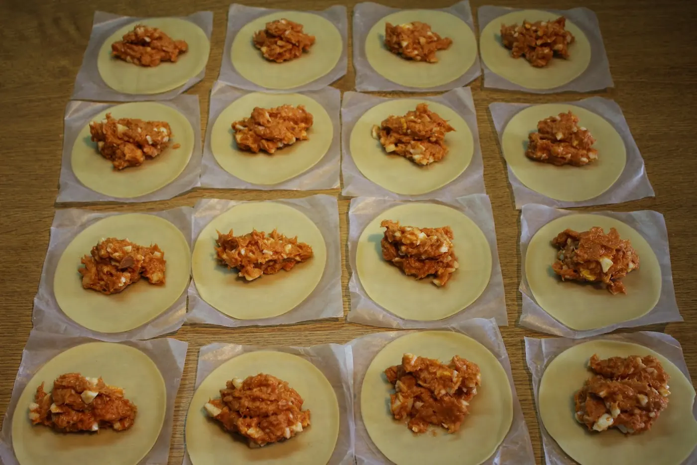 Empanadillas de bonito: foto del paso a paso