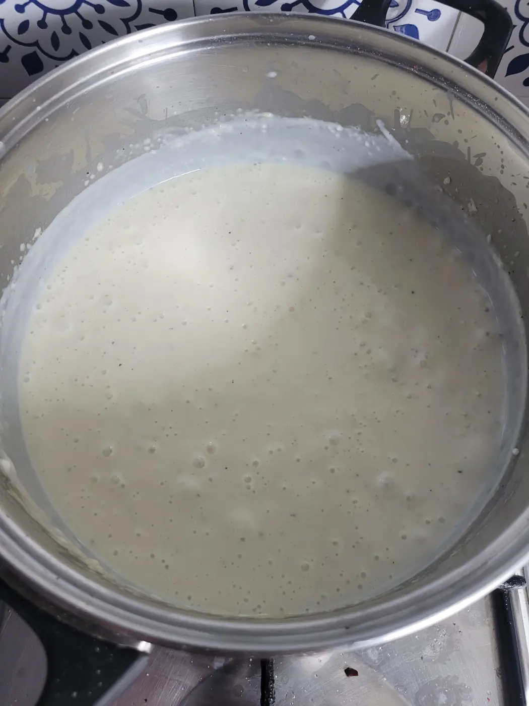 Canelones de calabacín con farsa de gambas: foto del paso a paso