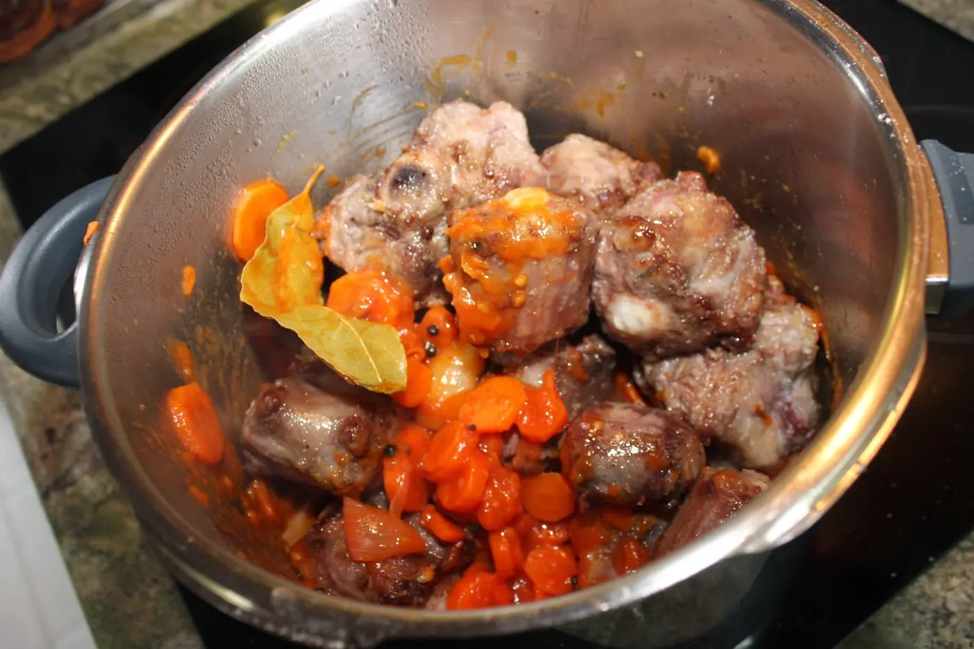Rabo de toro: foto del paso a paso