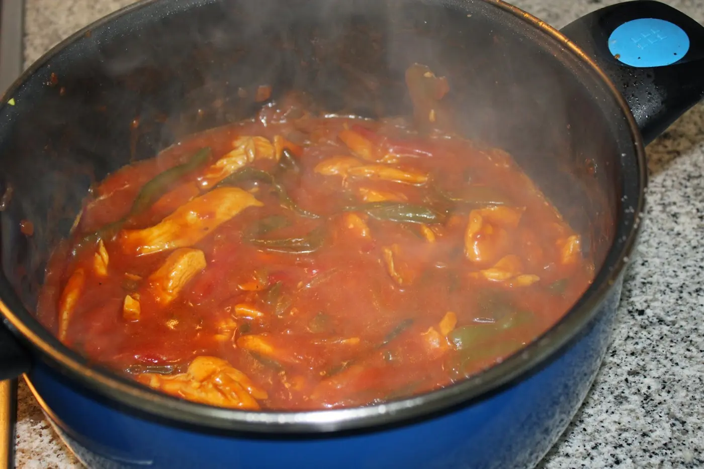 Burritos de pollo: foto del paso a paso