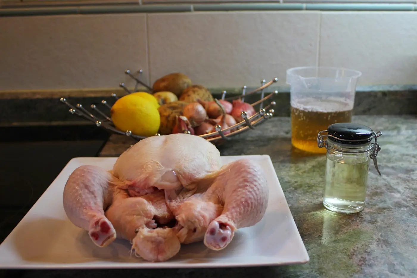 Pollo al limón: foto del paso a paso