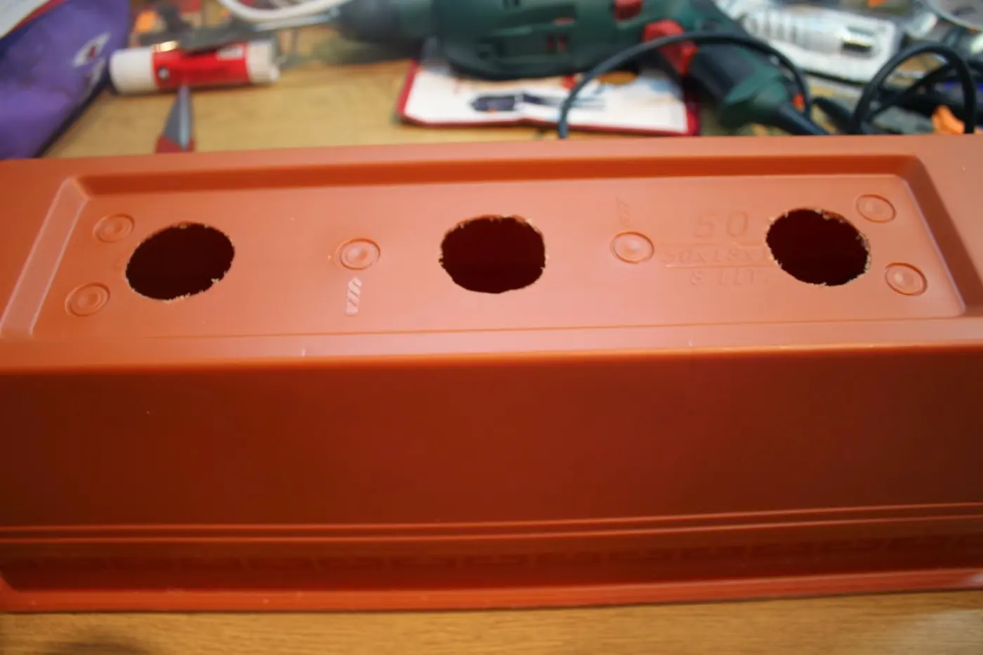 Caja de iluminación: foto del paso a paso
