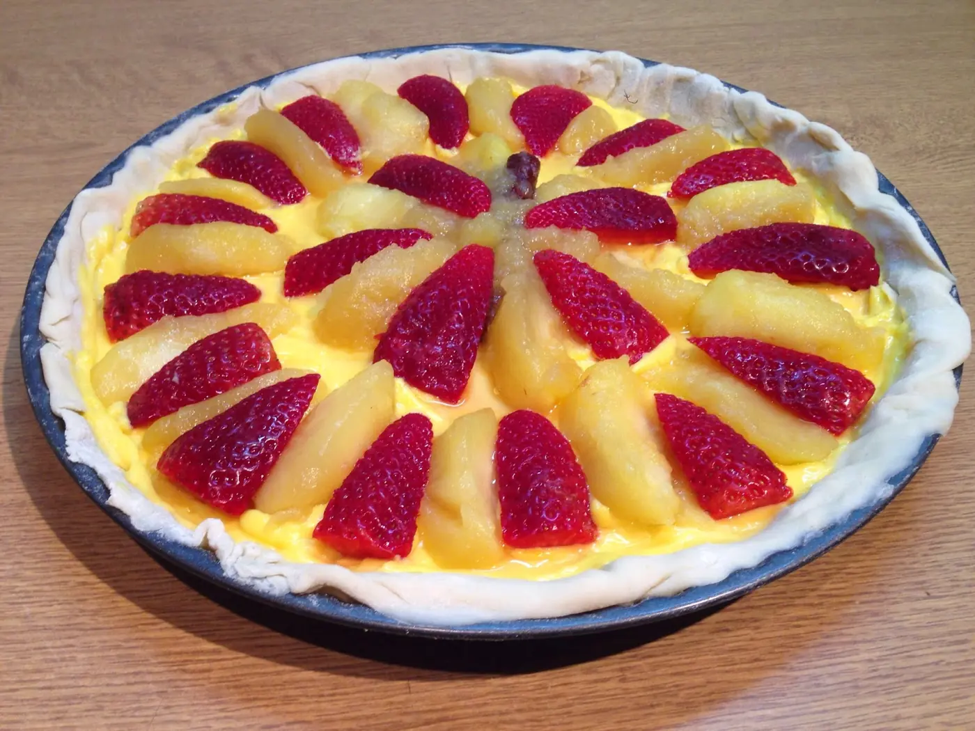 Tarta de manzana: foto del paso a paso