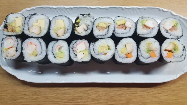 Sushi en casa